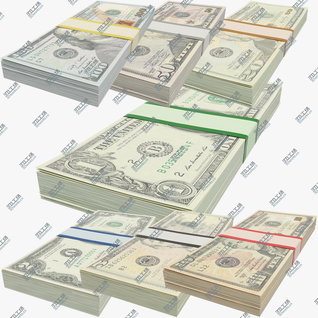 images/goods_img/202105073/Collection of Dollars Stacks V1 model/1.jpg